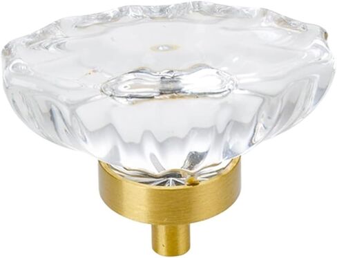 Glass Crystal Decorative Knob,Modern Furniture Hardware,Cabinet Dresser Handle,Dresser Kitchen Pull Knobs(Champagnecolor) in Kuwait