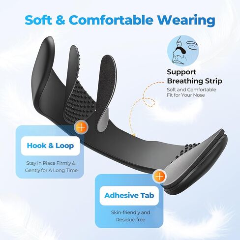 Nasal Strips for Snoring, Extra Strength Nose Strips for Congestion Improve Breathing Sleeping Quality, Snoring Solution for Running, Anti Snore Devices for Men Women All Night Comfort, 30 Counts in Kuwait