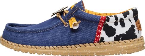 HEYDUDE Men's Toy Story Wally Funk Slip On Shoe | Buzz Lightyear | Sheriff Woody | Lightweight Casual Loafer in Kuwait