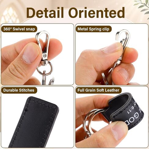 24 Sets Father's Day Church Gifts Bulk for Keychains Man of God Bible Verse with Card and Bag in Kuwait