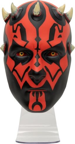 Paladone Star Wars Darth Maul Light - مصباح وجه LED، مثبت على الحائط أو شاشة المكتب، مصباح يعمل بالبطارية أو USB لغرفة النوم، وإعدادات الألعاب وهواة الجمع in Kuwait