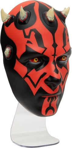Paladone Star Wars Darth Maul Light - مصباح وجه LED، مثبت على الحائط أو شاشة المكتب، مصباح يعمل بالبطارية أو USB لغرفة النوم، وإعدادات الألعاب وهواة الجمع in Kuwait