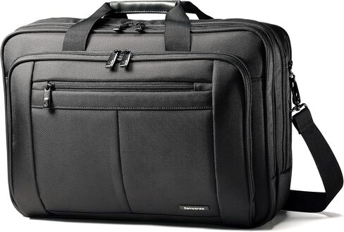 Samsonite Classic Multi Gusset Toploader Briefcase, Black, Triple Gusset 15.6-Inch in Kuwait