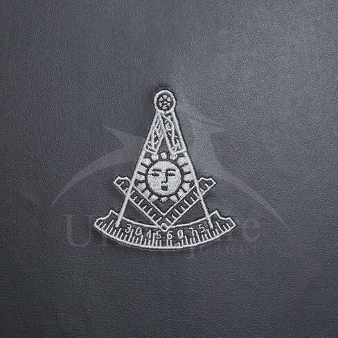 Premium Masonic Apron Provincial Briefcase Past Master Silver Emblem – Freemason Regalia Hard Case & Leather Bags in Kuwait