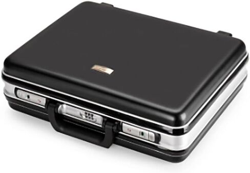 Baxi&barna ABS&PC Business Briefcase, Security Lockbox for Important Documents, New Aluminum Frame Money Box in Kuwait