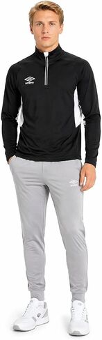 Umbro Men's Off Field Lightweight Athletic Quarter Zip Jacket in Kuwait