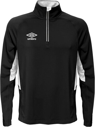 Umbro Men's Off Field Lightweight Athletic Quarter Zip Jacket in Kuwait