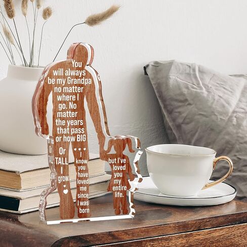 Grandpa Gifts from Granddaughter Grandpa Birthday Fathers Day Idea Gifts Best Grandpa Ever Gifts to My Great Grandpa Christmas Father's Day Grandparents Gifts Granddad Papa Plaque Sign in Saudi Arabia