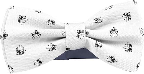 Adjustable Pre-tied bow tie for Men (Hockey Goalkeeper Pattern) Elegant Cute Bowties for Dogs Cats Pets in Kuwait
