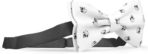 Adjustable Pre-tied bow tie for Men (Hockey Goalkeeper Pattern) Elegant Cute Bowties for Dogs Cats Pets in Kuwait