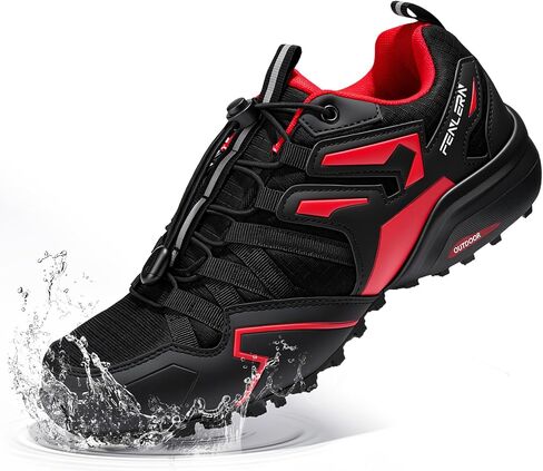 FENLERN Trail Running Shoes for Men Waterproof Lightweight Non-Slip Outdoor Hiking Trekking Sneakers in Saudi Arabia