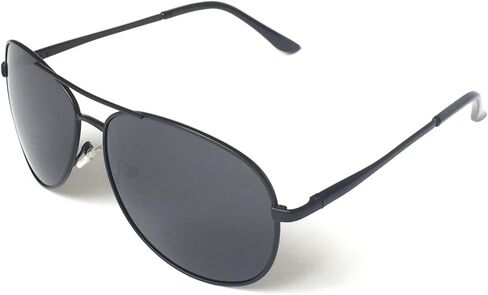 J+S Premium Military Style Classic Aviator Sunglasses, Polarized, 100% UV protection for Men Women in Saudi Arabia