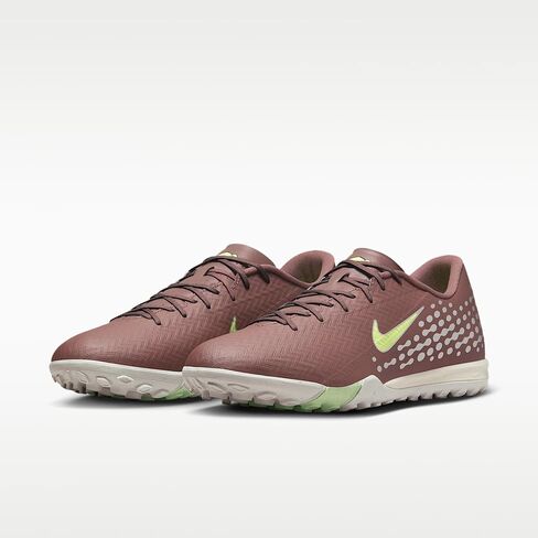 Nike Mercurial Vapor 16 Academy Kylian Mbappe TF Low-Top Soccer Shoes (Plum Eclipse/Metallic Silver) in Kuwait