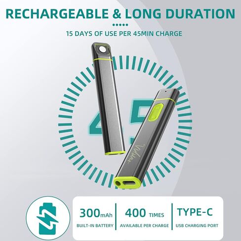 Vibis Insect Bite and Sting Relief, Rechargeable Bug Bite Itch Relief Thing for Mosquito Bites, Chemical-Free Insect Bite Healer, Fast Symptom Relief from Itching and Swelling - Grey in Kuwait