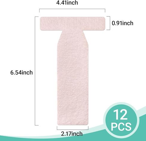 12 Pack Turf Toe Brace T-Straps, Waterproof Bunion Corrector for Women Big Toe Splints for Broken Toe Straightener, Latex-Free Adhesive Bunion Turf Tape for Foot Pain Relief in Saudi Arabia