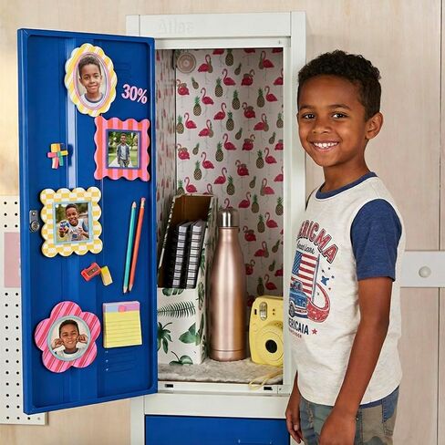 6 Pack Magnetic Photo Frames Sets Magnet Picture Fridge Frame for Refrigerator Locker Frames Locker Decor Colorful Photo Frames Sets in Saudi Arabia