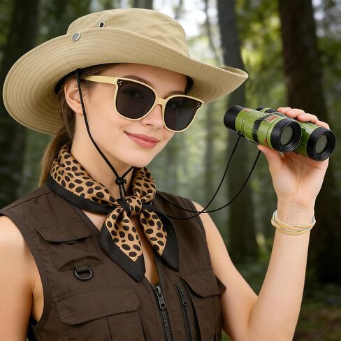 5 Pcs Safari Costume Accessories Set for Women, Adult Zoo Keeper Outfit for Halloween Cosplay, Safari Themed Party, Rave, Daily Use in Saudi Arabia