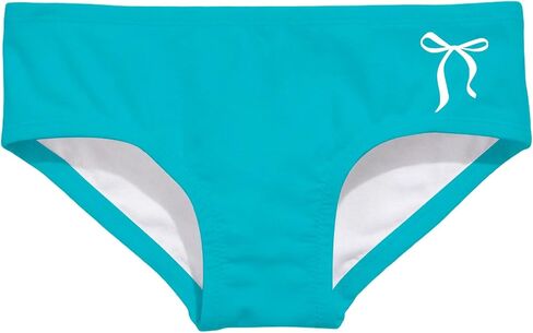 Girls Bowknot Print Swim Bikini Bottoms Fitted Stretchy Swim Briefs Cute Summer Underwear Bathing Suits for Beach in Saudi Arabia