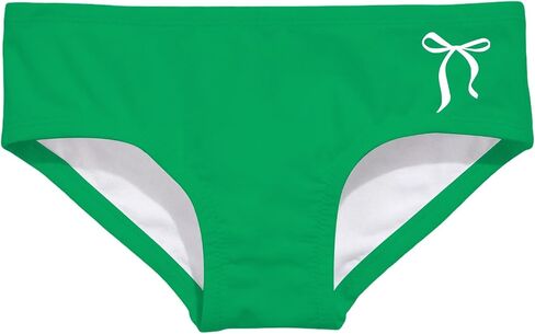 Girls Bowknot Print Swim Bikini Bottoms Fitted Stretchy Swim Briefs Cute Summer Underwear Bathing Suits for Beach in Saudi Arabia