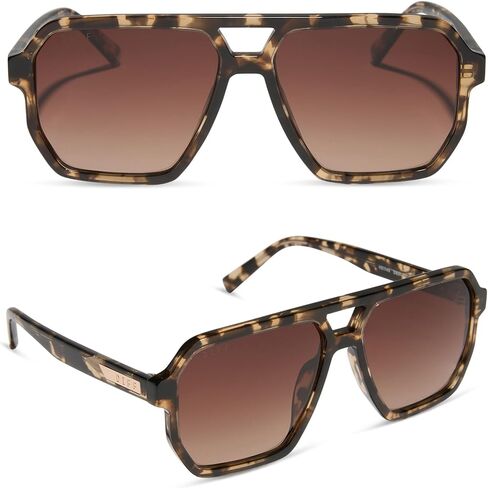 DIFF Cameron Navigator Sunglasses for Women | 100% UV Polarized Protection in Kuwait