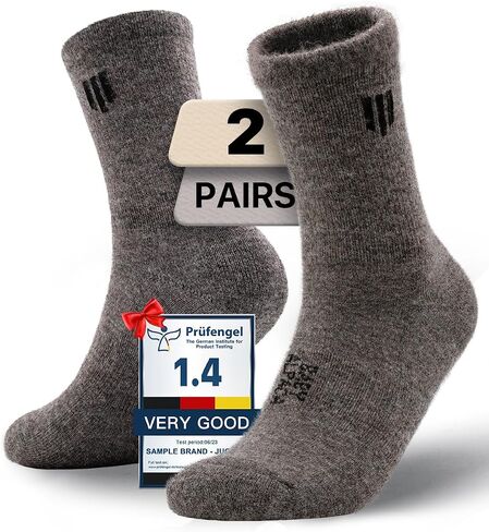 Juclise Alpaca Wool Lightweight Micro Crew Socks Moisture Wicking Anti-blister Merino Hiking Breathable Cushioned Work in Saudi Arabia