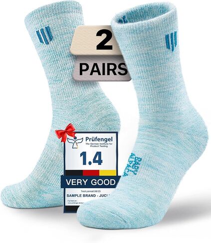 Juclise Alpaca Wool Lightweight Micro Crew Socks Moisture Wicking Anti-blister Merino Hiking Breathable Cushioned Work in Saudi Arabia