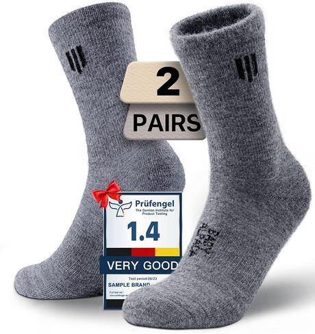Juclise Alpaca Wool Lightweight Micro Crew Socks Moisture Wicking Anti-blister Merino Hiking Breathable Cushioned Work in Saudi Arabia