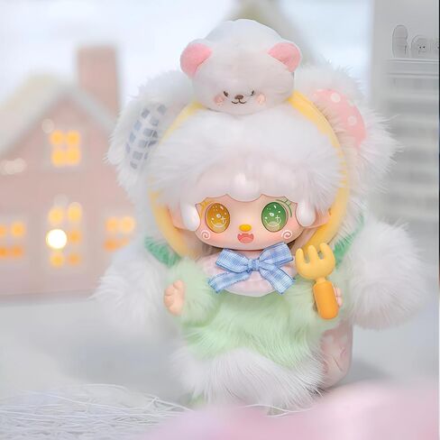 YOOKI Cute is No.1 Series Cute Plush keychain Blind Box (1 of 7 Possible Styles) YOOKI Key Ring Collectible Birthday Gifts(1Pc Blind Box) in Saudi Arabia