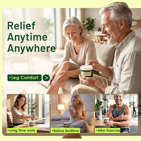Total Relief Magnesium Cream with Arnica: Extra Strength Topical Magnesium Cream for Muscles, Joints & Legs | Magnesium Chloride with MSM, B6 - Fast Absorbing & Non-Greasy - Cruelty Free - 4 OZ in Saudi Arabia