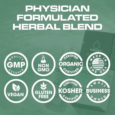 DropRX Focus Herbal Liquid Drops for Adults - Ginseng, Ginkgo Biloba, Bacopa, Rosemary & Sage - Organic Botanical Blend, Liquid Tincture Supplement for Brain Health & Memory (2 fl oz) in Saudi Arabia