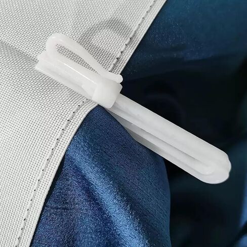 50-Pack Plastic Curtain Hooks,Adjustable Pinch Pleat Hook,Curtain Drapery Pin Hook for Pleated Drapes,Ratchet System Pinch Pleat Curtain Hanger (50, 2.76 Inch) in Saudi Arabia