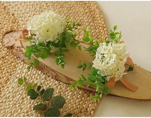 2PCS Curtain Tiebacks Hydrangea Flower - Curtain Strap Clips Holdbacks for Drapes Sheer Curtain，White：Ribbon Band in Saudi Arabia