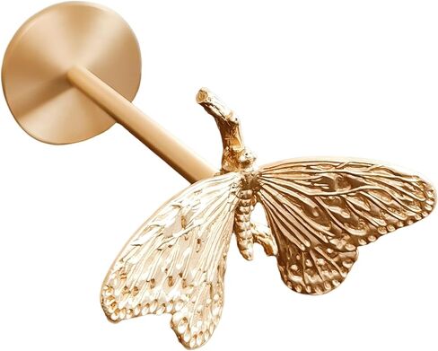 Brass Curtain Hooks, French Style Retro Decorative Wall Hooks, Wall-Mounted Creative Butterfly Design, Nail-Free Installation, Light Luxury Aesthetic in Kuwait