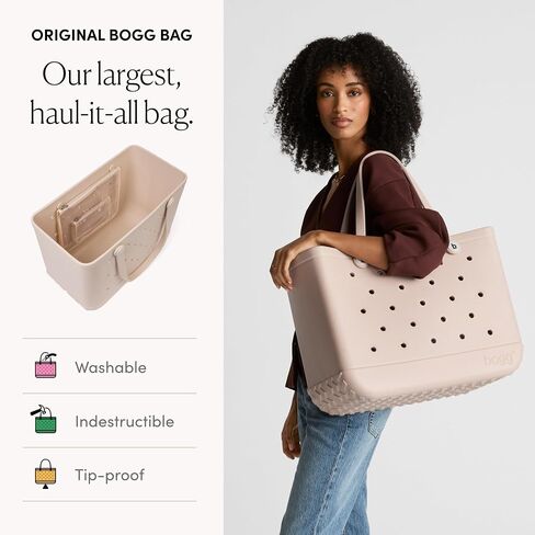 حقيبة BOGG BAG الأصلية - متينة، قابلة للغسل، مقاومة للطرف - الشاطئ، حمام السباحة، القارب، العمل، الرياضة in Kuwait