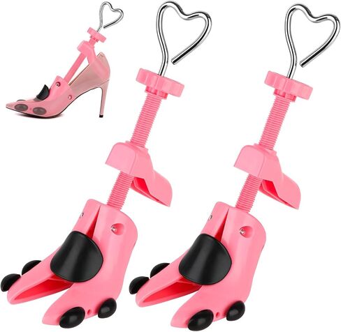 Shoe Stretcher Women, Pair of 4-Way High Heel Strecher Shoe Expander Widener, Adjustable for Wide Feet in Saudi Arabia