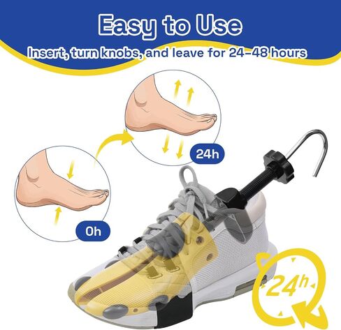Shoe Stretcher Men Women Plastic Shoe Trees, Adjustable Length & Width, Pair of 4-Way Premium Shoe Stretcher in Saudi Arabia