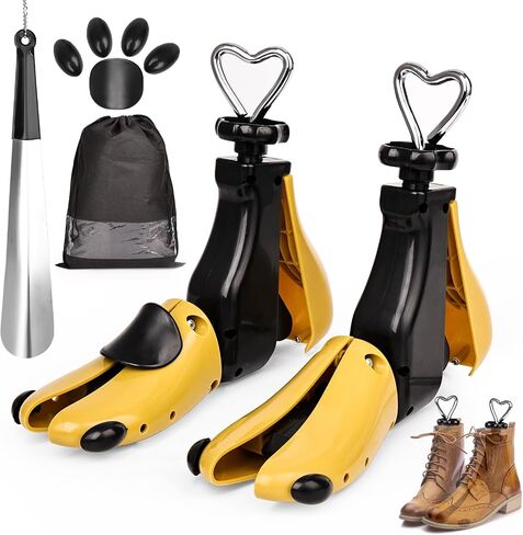 2Pieces Shoe Stretcher Men Women,Adjustable Width Length Boot Stretcher,Shoe Expander Widener Stretcher for Wide Feet in Saudi Arabia