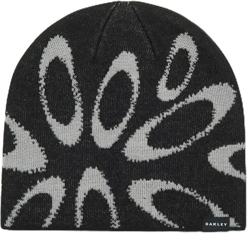 قبعة صغيرة برسومات Ellipse للرجال من Oakley، أسود/رمادي، مقاس واحد in Kuwait