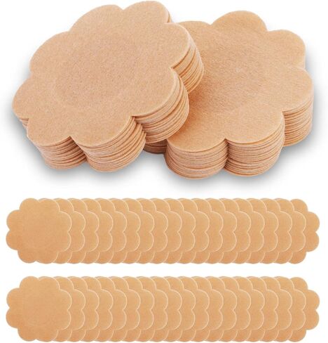 Sibba Nipple Pasties Cover Stickers Petals Shape Skin Breast Boob Lift Nipplecovers Waterproof Swim Sticky Bra Tape Lingerie in Kuwait