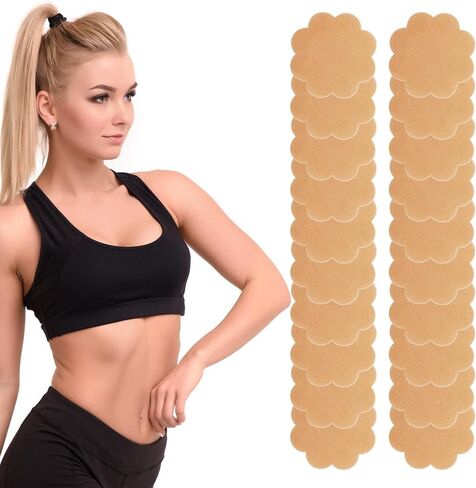Sibba Nipple Pasties Cover Stickers Petals Shape Skin Breast Boob Lift Nipplecovers Waterproof Swim Sticky Bra Tape Lingerie in Kuwait