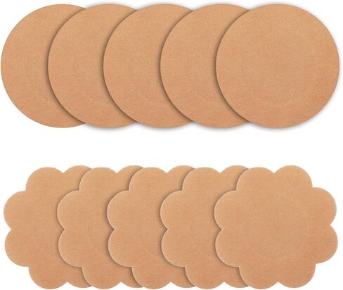 Sibba Nipple Pasties Cover Stickers Petals Shape Skin Breast Boob Lift Nipplecovers Waterproof Swim Sticky Bra Tape Lingerie in Kuwait