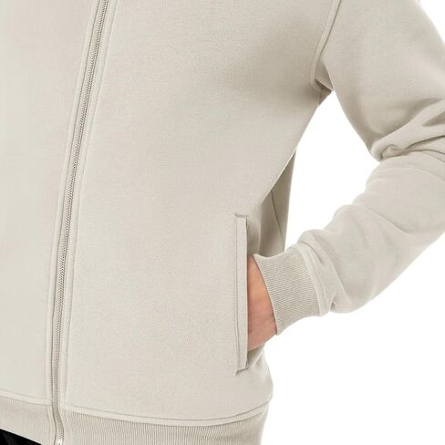 KIRKLAND Signature Men's Brushed Fleece Full Zip Hoodie Jacket in Kuwait