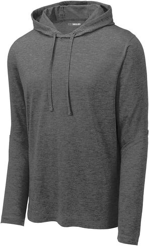 DRIEQUIP Men's Tri-Blend Wicking Long Sleeve Hoodie Sizes XS-4XL in Kuwait