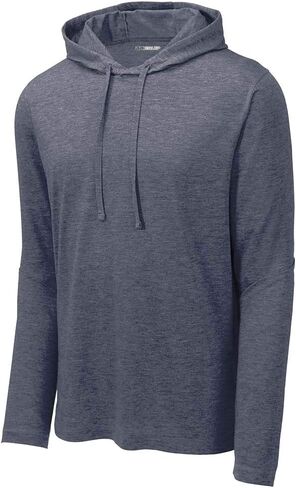 DRIEQUIP Men's Tri-Blend Wicking Long Sleeve Hoodie Sizes XS-4XL in Kuwait