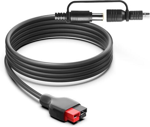Anderson-to-8mm Extension Cable 10FT/3m 14AWG Wire 8mm DC Power Plug Adapter for Solar Panel RV Goal Zero Yeti Jackery, Compatible with Anderson Powerpole in Saudi Arabia
