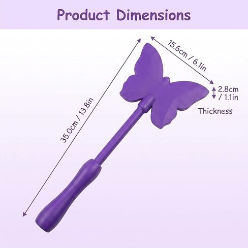 Credit Card Wand, Fairy Wand Tap to Pay Card Holder, Wand Credit Card Holder for Contactless Payments, Magical Shopping Experience, Purple Butterfly Design in Saudi Arabia