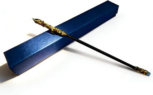 Magical Crystal Wand for Boys and Girls, 12 Inch Teal Blue Light-Up Toy Wand - Ideal Gift for Kids Birthdays, Halloween, Christmas, Wizard Themed Parties in Saudi Arabia