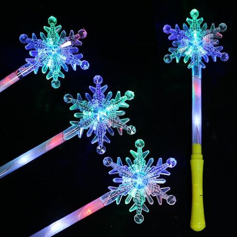 5 قطع من عصا إضاءة LED عصا سحرية لدعائم أرضية الرقص في الزفاف والاستقبال والحفلات الموسيقية والتخييم in Kuwait
