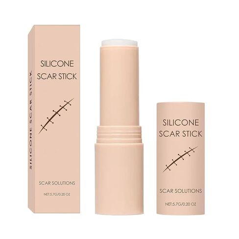 Silicone Scar Stick, Silicone Stick for Face and Body, Help to Improve the Appearance of Scars, For Use After Surgery, Acne, Burns, Cuts, Lightweight Easy to Use (1Pc) in Kuwait