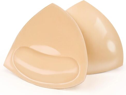 Niidor Triangle Bra Inserts | Double-Sided Sticky Push Up Pads | Thin & Lightweight Adhesive Inserts for Women in Saudi Arabia